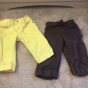 2pack bundle of toddler girls pants